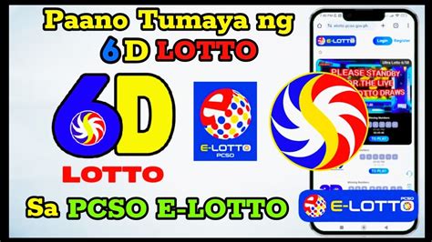 paano manalo sa 6d lotto